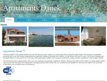 Tablet Screenshot of apartments-danek.com